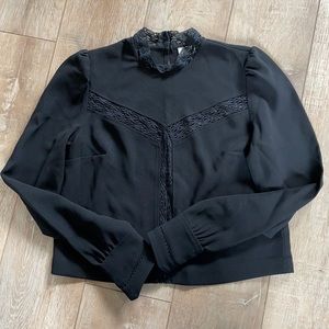 Aritzia Wilfred Long Sleeve Blouse